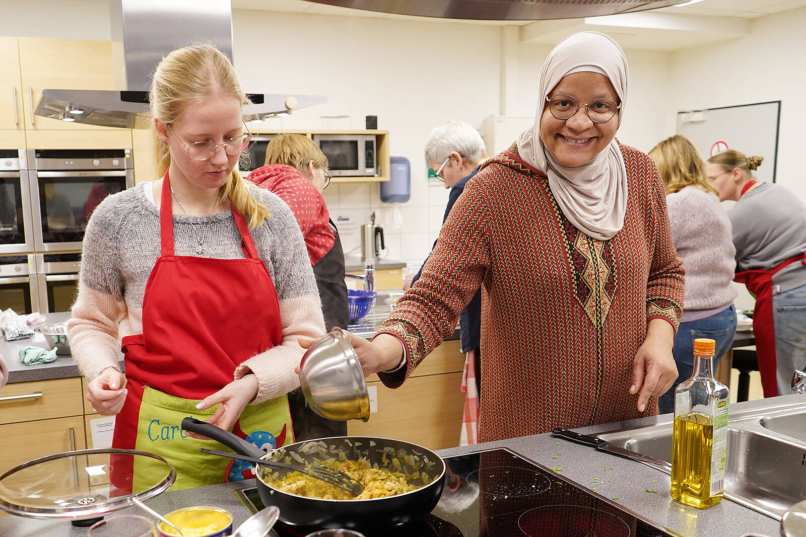 Öffnet die Seite 'Internationale Kochkursangebote der VHS Meppen'