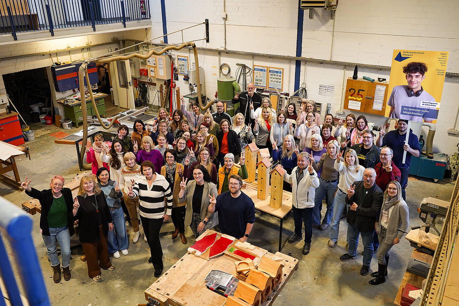 Öffnet die Seite 'Entdecken, lernen, ausprobieren – Das neue Frühlings- und Sommersemester 2026 der VHS Meppen'